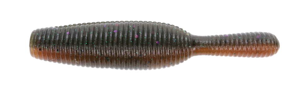 Yamamoto 2.5" Yamatanuki 10pk Heavy Dark Green Pumpkin Amber