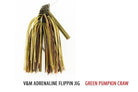 V&M Cliff Pace The Adrenaline Pacemaker Flippin Jig Green Pumpkin Craw 1 2oz