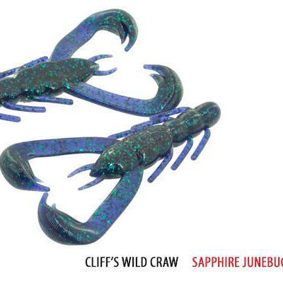 V&M Wild Craw Jr. Sapphire Junebug**