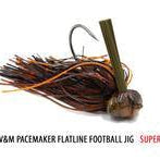 V&M Pacemaker Flatline Football Jig Super Craw
