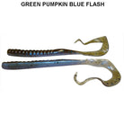 Zoom Mag II Worms 20pk Green Pumpkin Blue Flash 294**