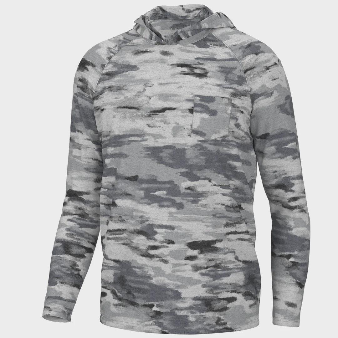 Huk Waypoint Hoodie Edisto Camo