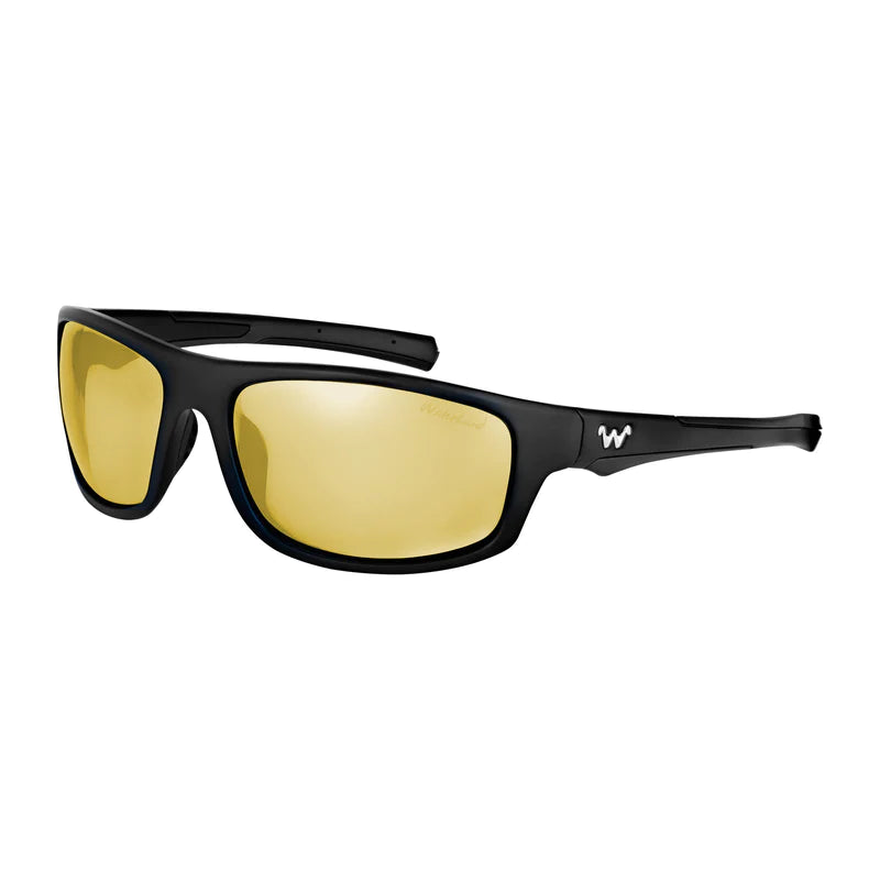 Waterland Men's Sunglasses - Hasket Black - Gold Light Glass