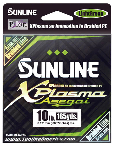 Sunline Xplasma Asegai Braided Line Dark Green 60lb