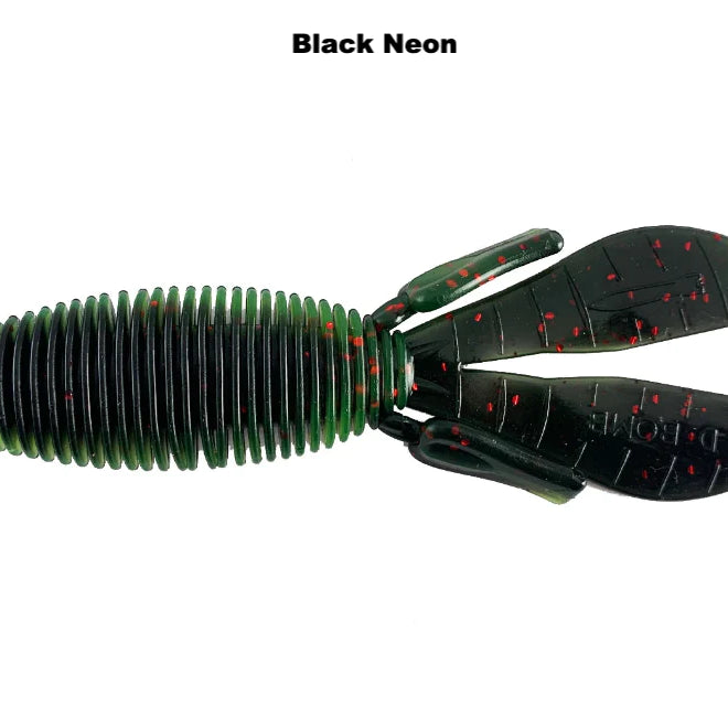 Missile Baits D Bomb Black Neon 6pk - 4.5"