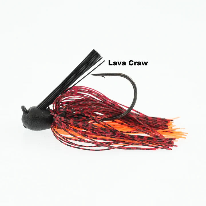 Missile Baits Ike's Mini Flip Jig Lava Craw (D) 3 8oz