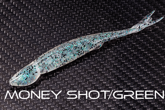 Reaction Innovations Shiver Glide 5.45 (D) Money Shot Green