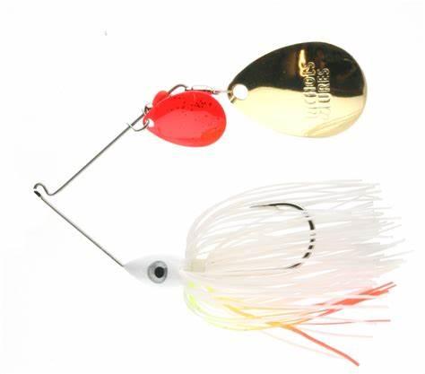 Nichols Lures Pulsator Hoosier Series Spinnerbait 1 2oz Coleslaw Indiana Colorado Red Gold