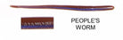 Roboworm Straight Tail 6" Peoples Worm