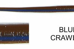Roboworm Straight Tail 6" Blue Crawler