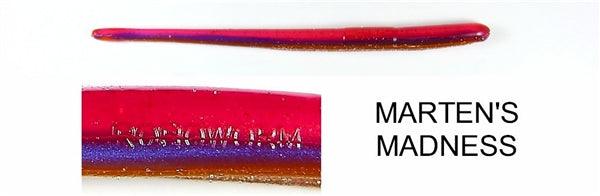 Roboworm Straight Tail 4.5" Martin's Madness