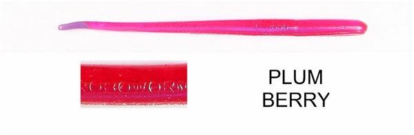 Roboworm Straight Tail 4.5" Plum Berry