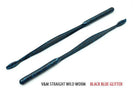 V&M Straight Wild Worm Black Blue**