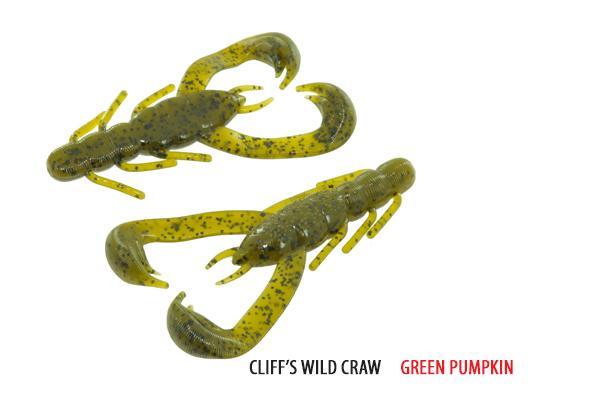 V&M Wild Craw Jr. Green Pumpkin**
