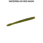 Zoom Mag Finesse Worm 10pk Watermelon Red Magic 304**