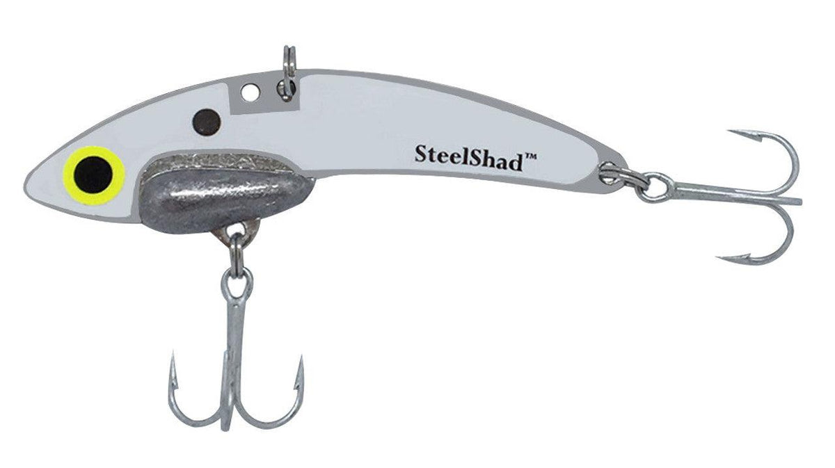 SteelShad Blade Bait White Shad