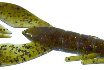 Zoom Super Speed Craw 4" 8pk Grn Pmp Prp Gld