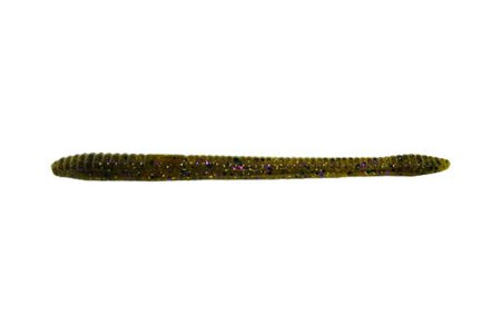 Zoom Finesse Worm 20pk Green Pumpkin Purple Gold 249 **