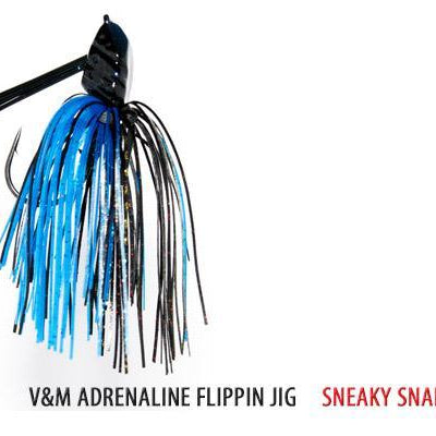V&M Cliff Pace The Adrenaline Pacemaker Flippin Jig Sneaky Snake
