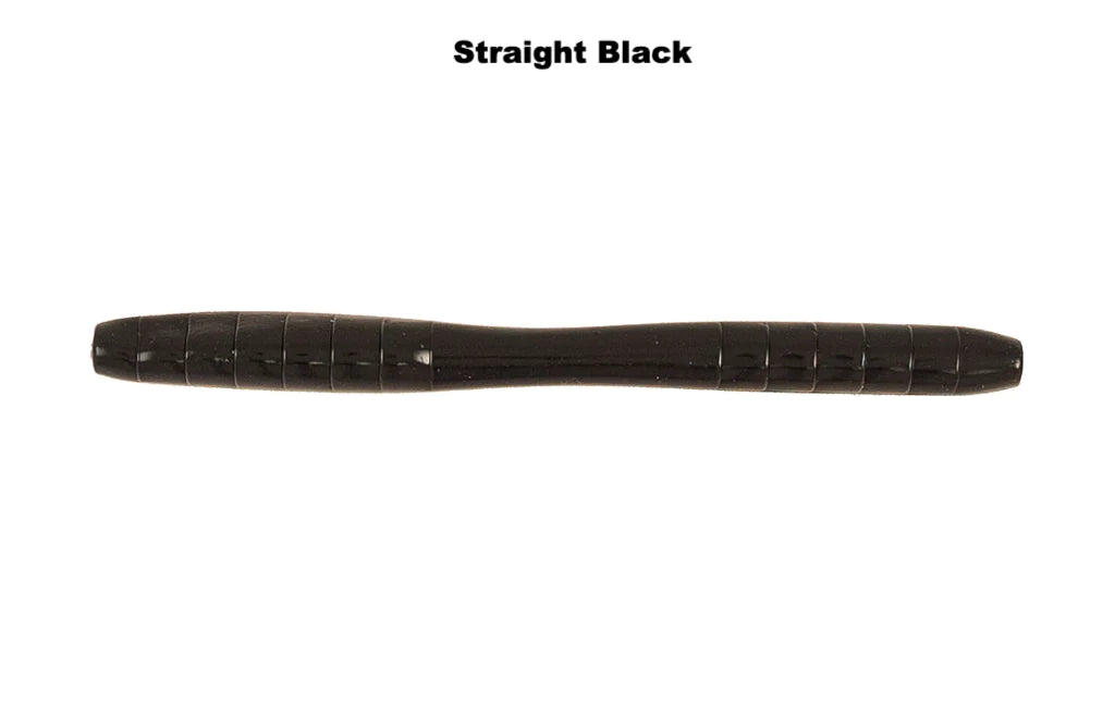 Missile Baits The 48 Worm Straight Black (D)