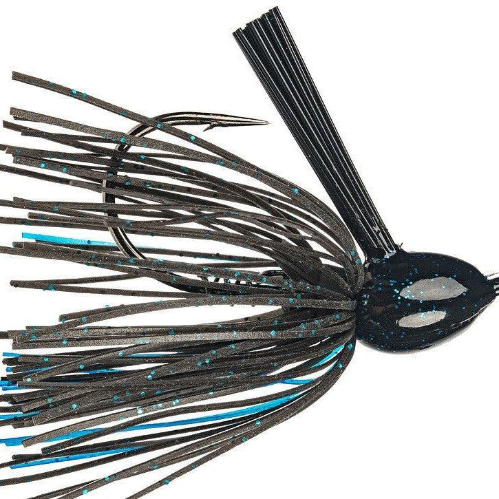 Strike King Hack Attack Fluoro Flippin Jig Black Blue
