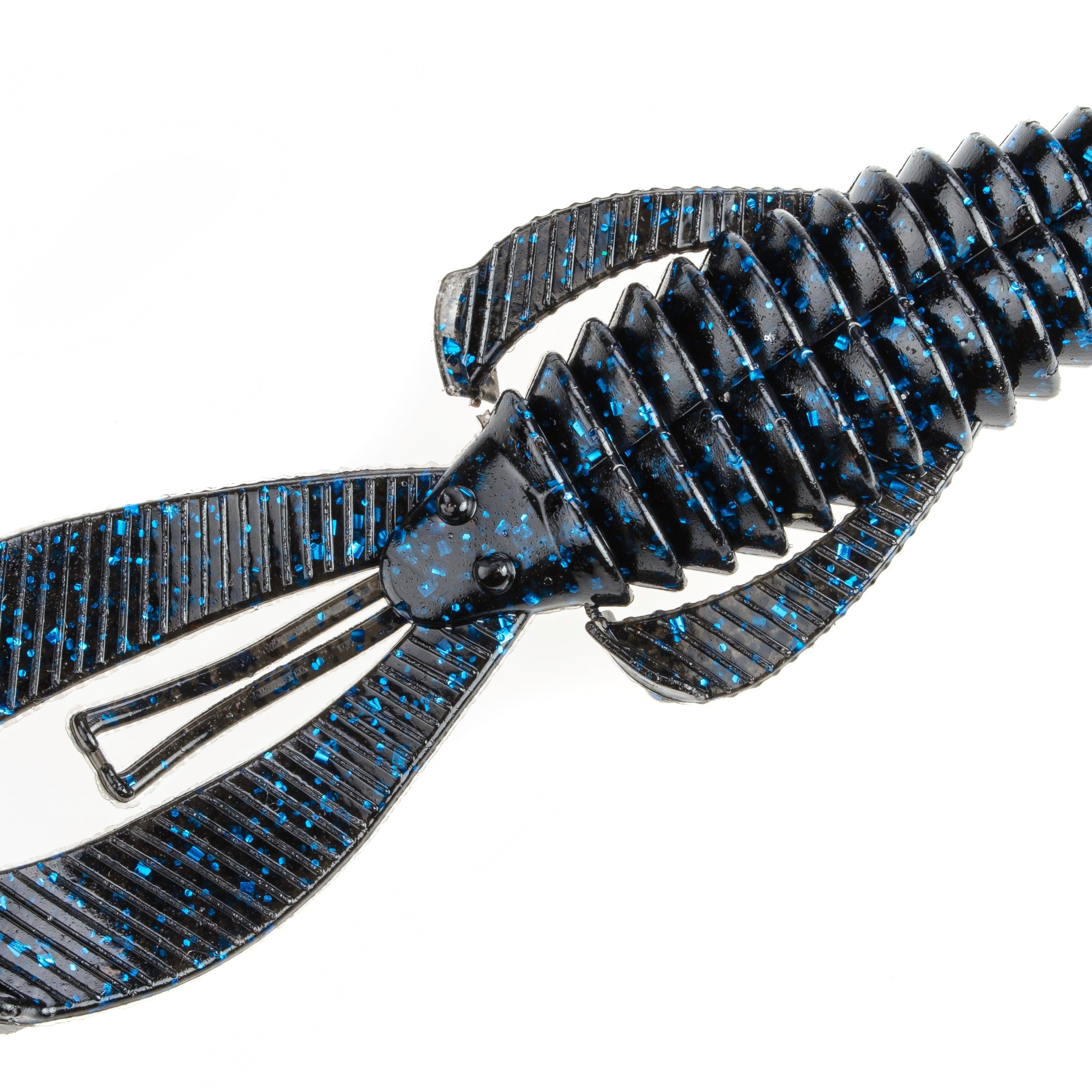 Strike King Rage Magnum Bug 4.5" Black Blue Flake