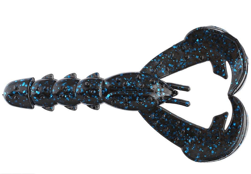 Strike King Rage Lobster Black Blue Flake