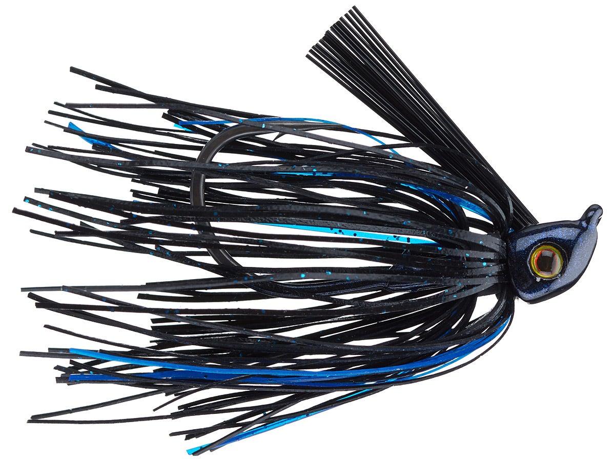 V&M Pacemaker HD Swim Jig Black Blue 3 8