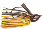 Strike King Hack Attack Fluoro Flippin Jig Black Brown Amber (D)