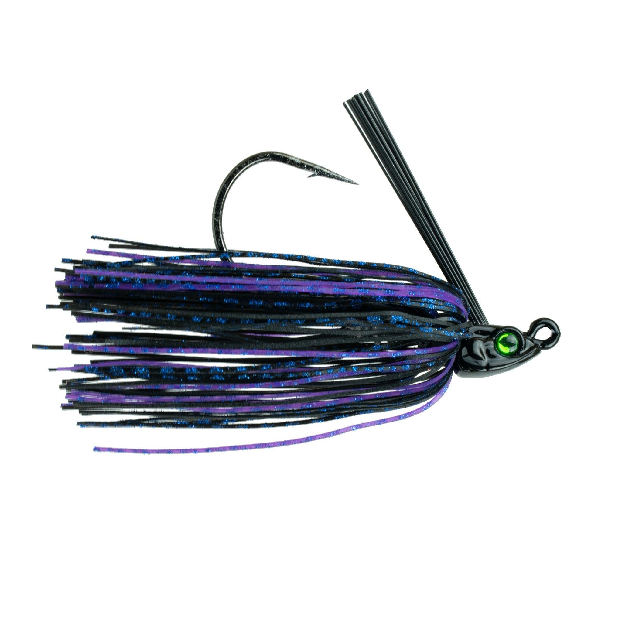 6th Sense Divine Swim Jig BlackLight 1 2oz