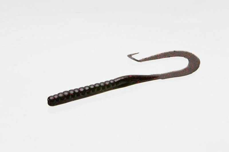 Zoom Mag II Worms 20pk Black Red Glitter