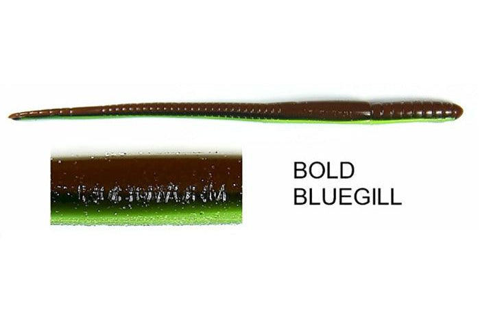 Roboworm Straight Tail 6" Bold Bluegill