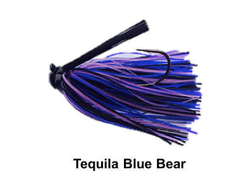 Queen Tackle Tungsten Football Jig Tequilla Blue