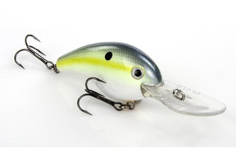 Strike King 10XD Chartreuse Sexy Shad