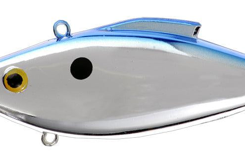 Bill Lewis Rat-L-Trap 1/2oz Chrome Blue Back