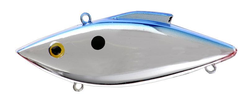 Bill Lewis Rat-L-Trap 1/2oz Chrome Blue Back