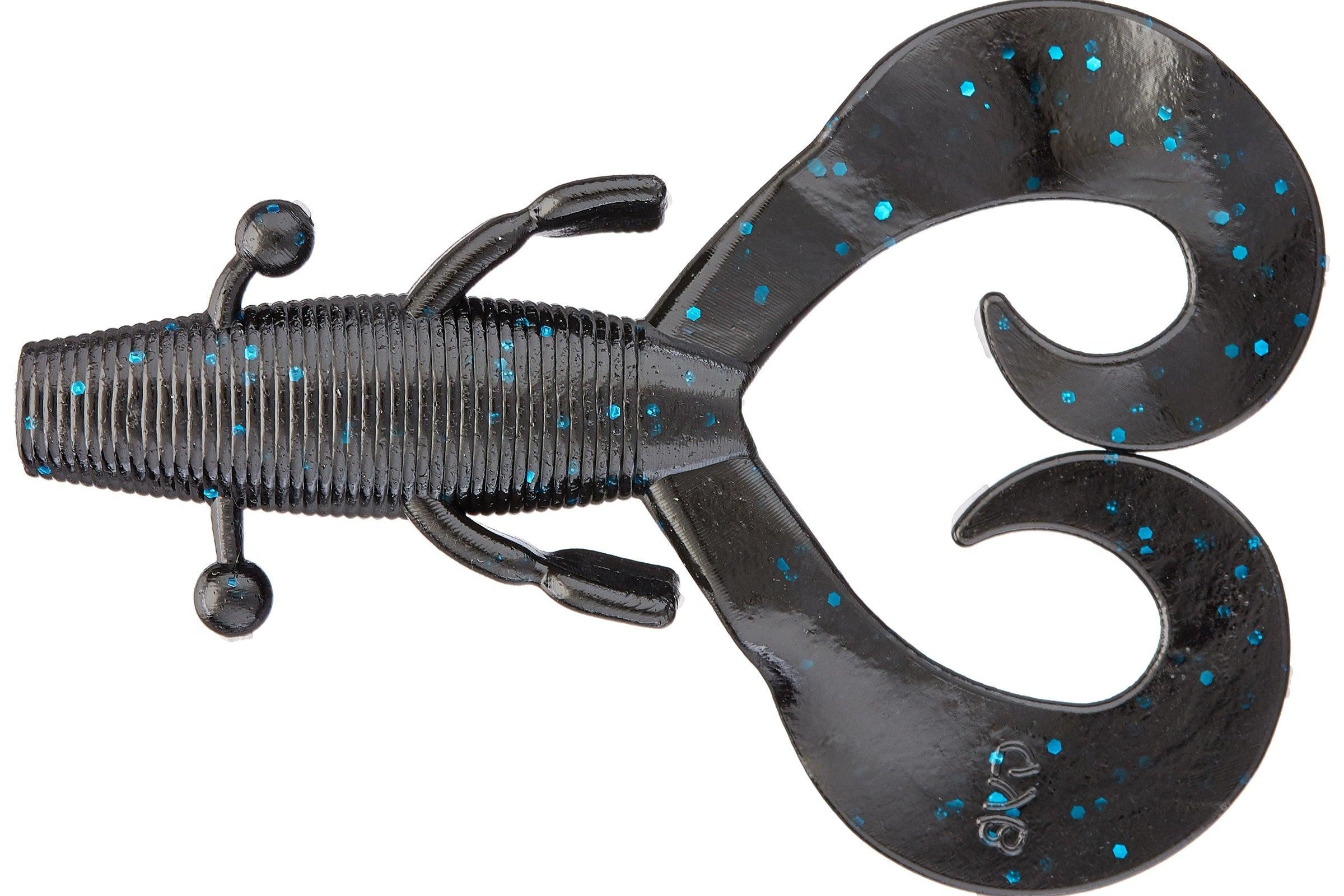 Yamamoto Cowboy Blk w Large Blue Flake 021