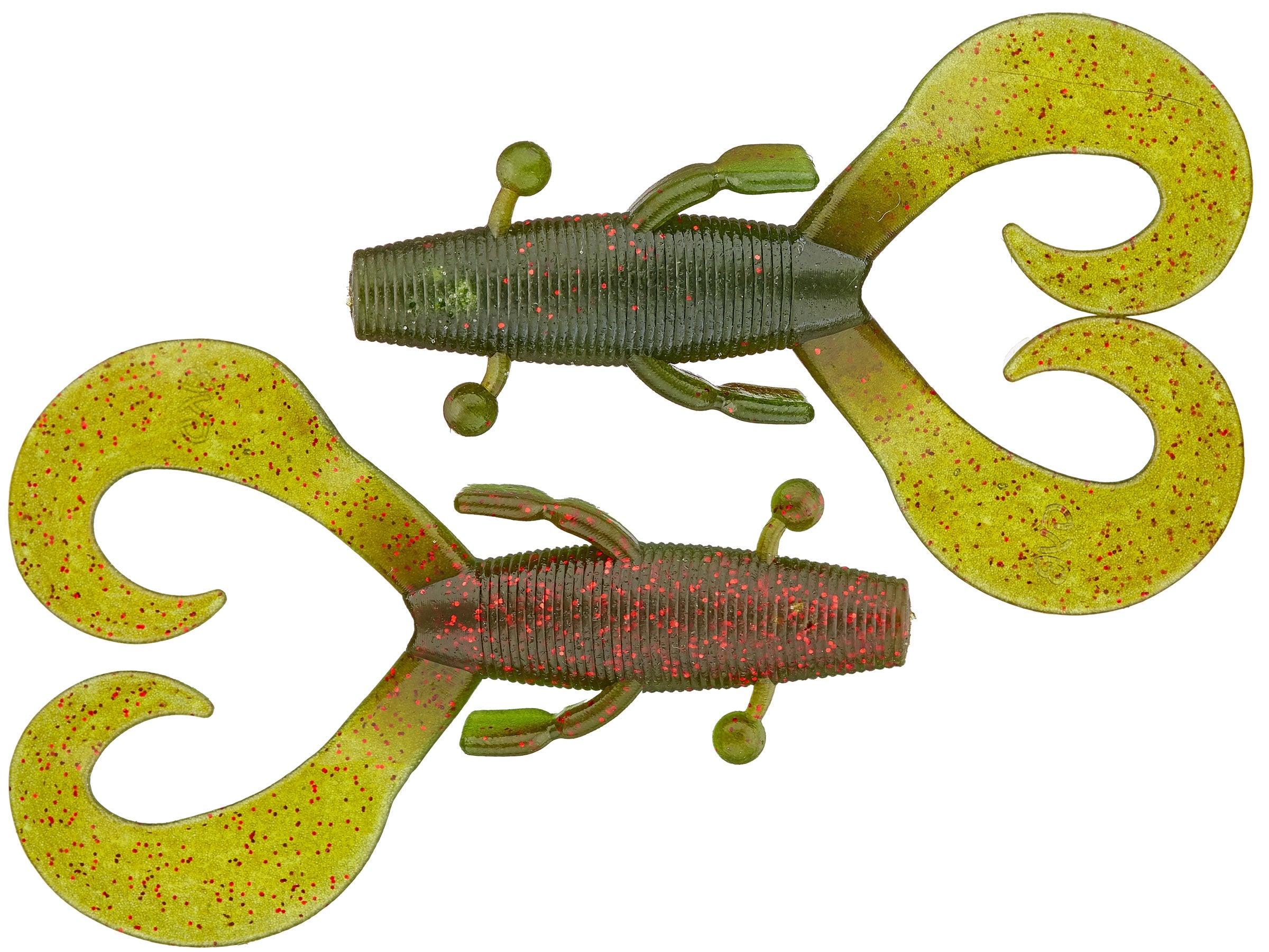 Yamamoto Cowboy Green Pumpkin w Red Flake 042J Laminate 925