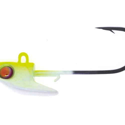 Damiki Rig Jighead Chartreuse