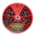 EA Removable Split-Shot Assortment - 124 pieces