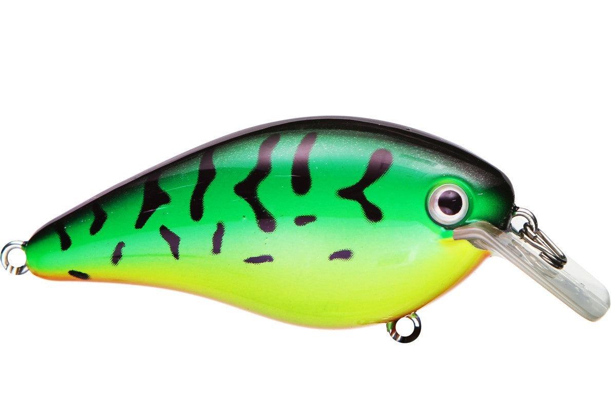 Strike King KVD 2.5 Squrebill Silent Crankbait Fire Tiger