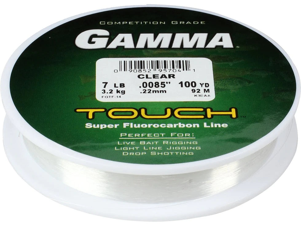 Gamma Touch Super Fluorocarbon Line Clear 7lb 200