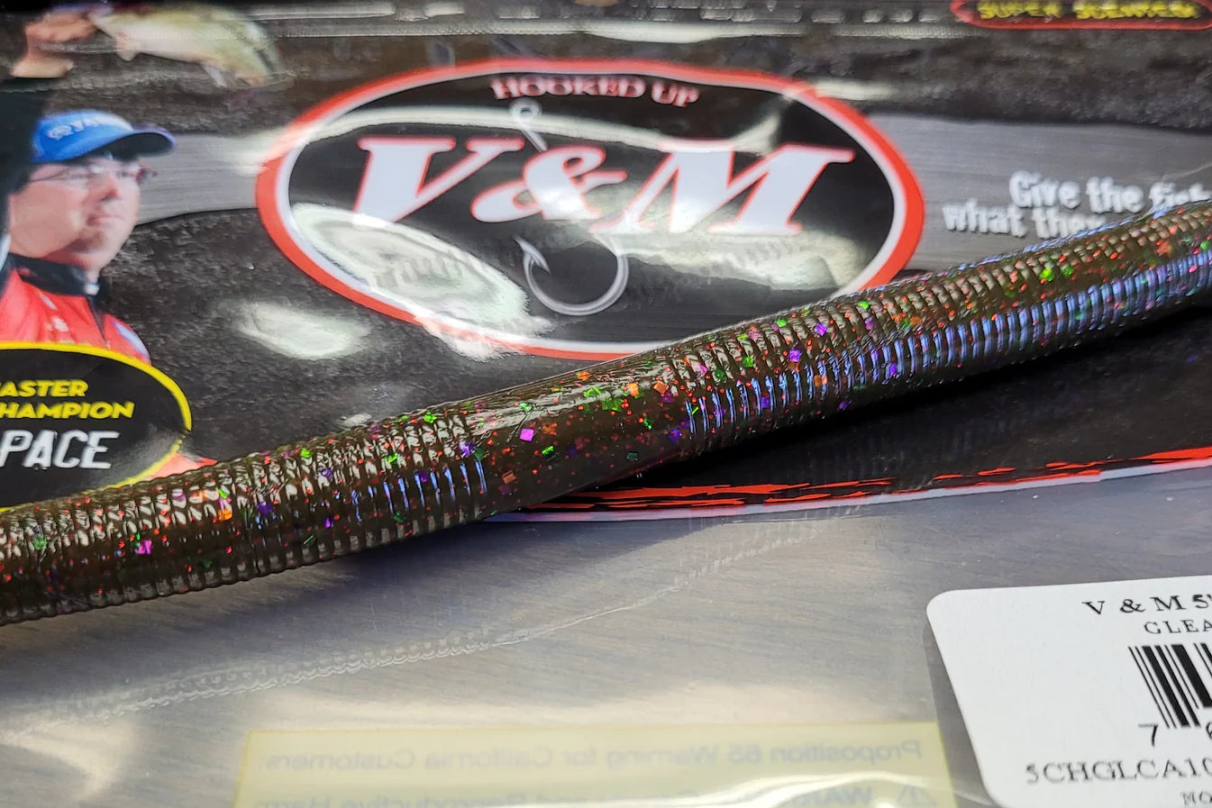 V&M Chopstick Worm 10pk