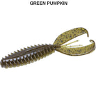 Zoom Z Craw Jr Green Pumpkin 025 **
