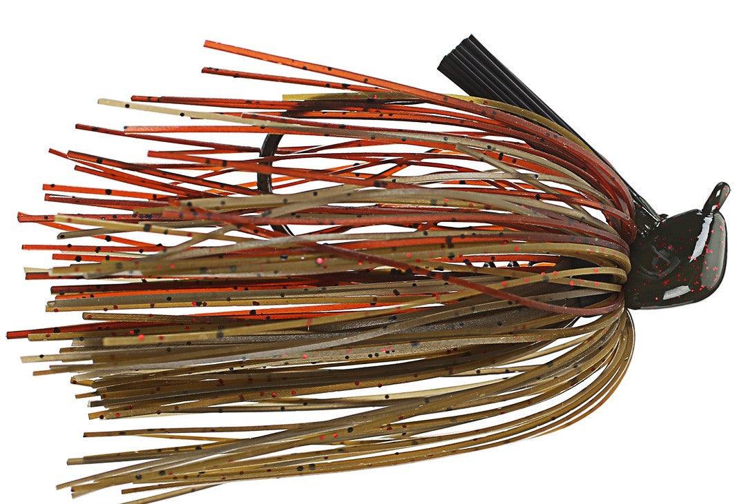 Strike King Skipping Jig Green Pumpkin Craw
