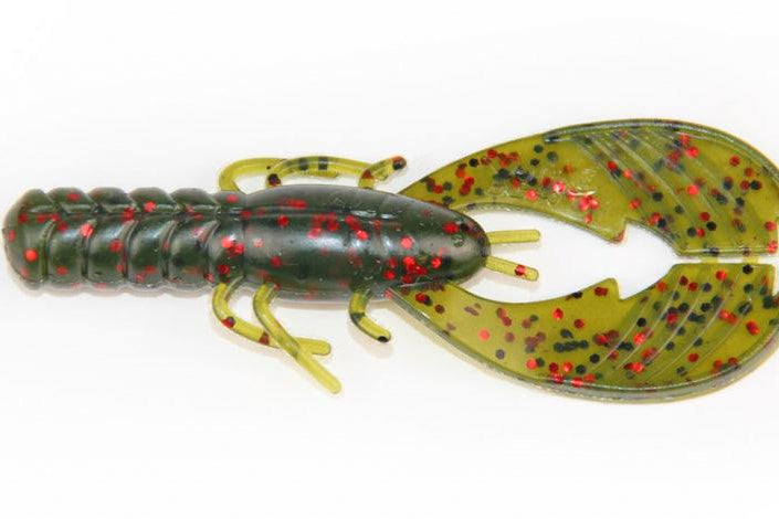 X Zone Lures Pro Series 3.25" Muscle Back Finesse Craw