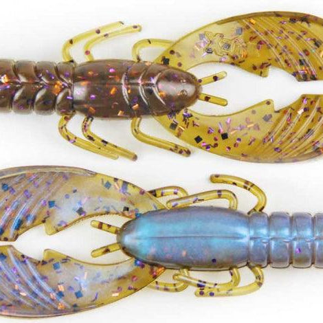 X Zone Lures Pro Series 4" Muscle Back Craw 309
