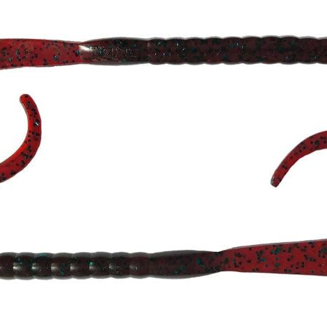 X Zone Lures Pro Series 11" Blitz Worm Red Bug