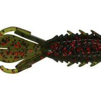 X Zone Lures Pro Series 4" Adrenaline Bug Watermelon Red Flake