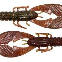 X Zone Lures Pro Series 4" Muscle Back Craw Border Craw